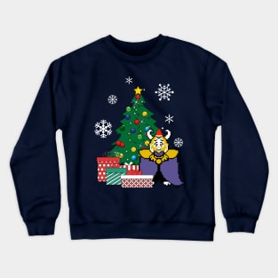 King Asgore Around The Christmas Tree Undertale Crewneck Sweatshirt